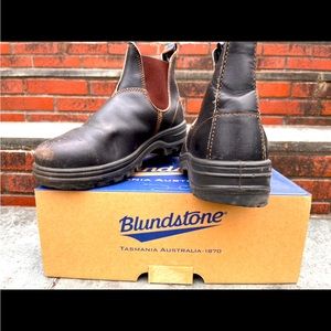 Australia Blundstone Mens leather slip on boots US size 9